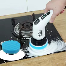 Escova de Limpeza Elétrica Sem Fio Thumbnail 3