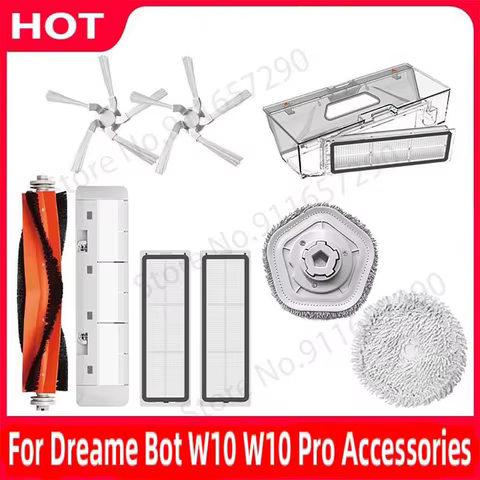 Acessórios Dreame Bot W10 Pro Completo
