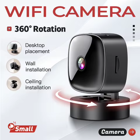 Mini Câmera WiFi 1080P