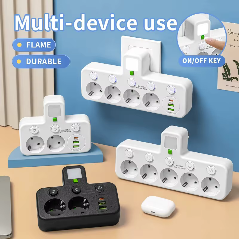 Tomada UE Multiuso com USB