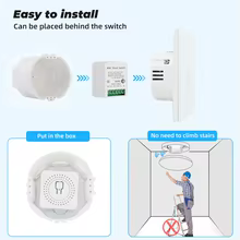 Interruptor Inteligente Wi-Fi 16A Tuya Thumbnail 5