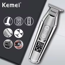 Kemei 5027 Máquina de Cortar Cabelo Profissional Sem Fio Thumbnail 2