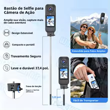 Câmera de Ação 4K com Lente Dupla Thumbnail 5
