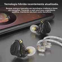 KZ ZS10 PRO X Fone Híbrido Thumbnail 6