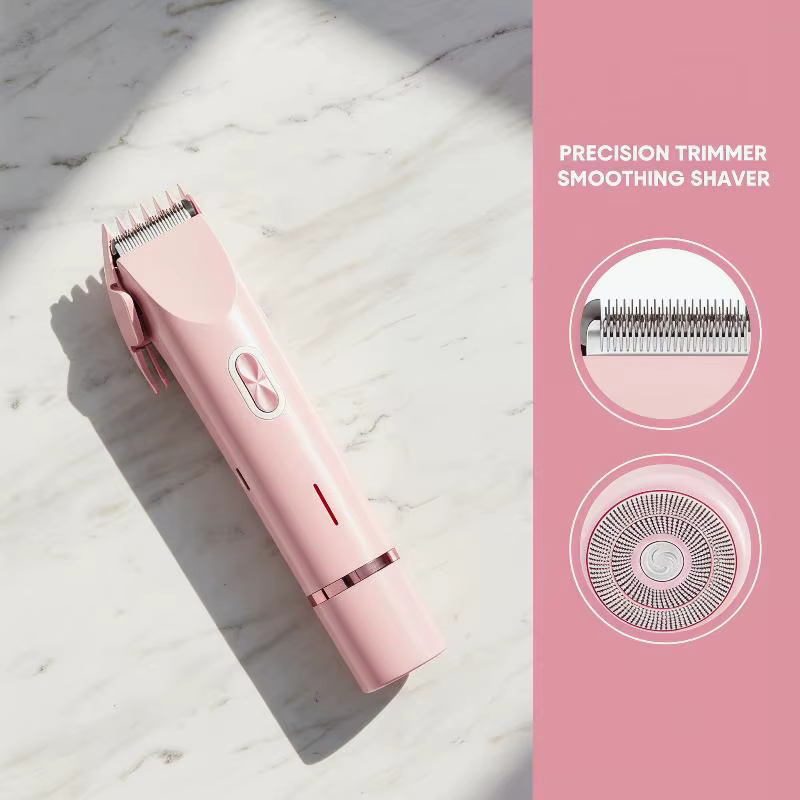Depilador Elétrico Feminino Dupla Cabeça