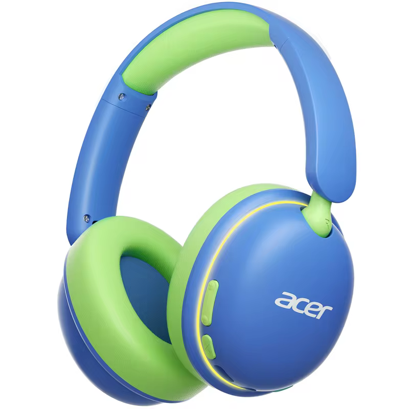 Fones Bluetooth para Crianças Acer com LED