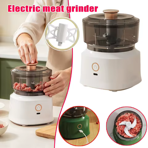 Moedor de Carne Elétrico Multifuncional