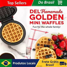 Mini Waffle Maker Elétrico Thumbnail 1