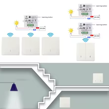 Interruptor Smart Home Wi-Fi e RF 433MHz Thumbnail 2