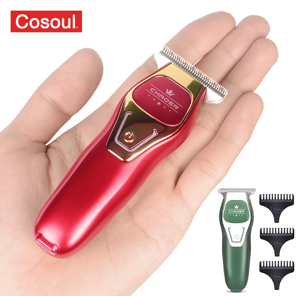 Aparador de Cabelo Mini Portátil Elétrico