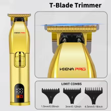 Máquina de Cabelo Profissional Dourada Thumbnail 6