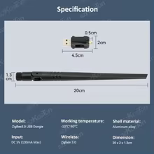 Zigbee 3.0 USB Dongle Plus-E Thumbnail 6