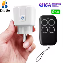 Tomada RF 433MHz com Controle Remoto Thumbnail 1