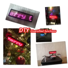 Crachá LED Bluetooth Programável Thumbnail 5