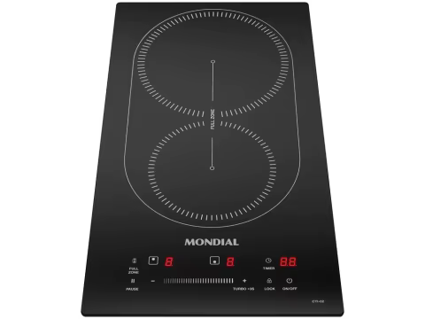 Cooktop Indução Mondial CTI-02 Preto
