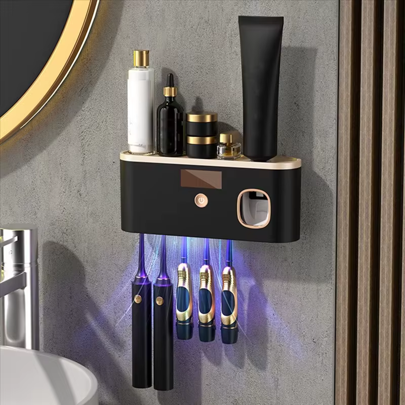 Suporte de Escova UV com Dispensador
