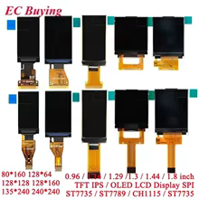 Tela LCD 0.96 IPS HD 80x160 RGB Thumbnail 1