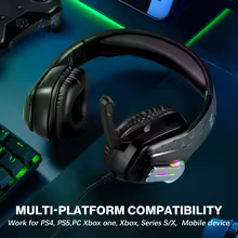 Headset Gamer 3.5mm com Microfone Thumbnail 6