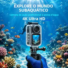 Câmera de Ação 4K WiFi Mini Thumbnail 6