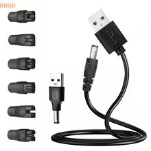 Carregador USB 5V Universal para Barbeador Thumbnail 1