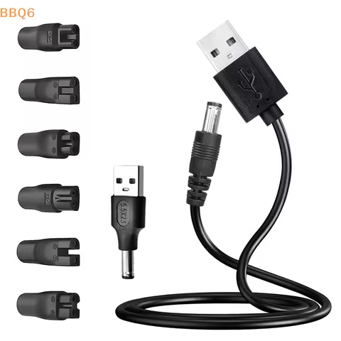 Carregador USB 5V Universal para Barbeador