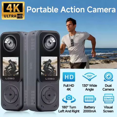 Câmera de Ação 4K Wi-Fi