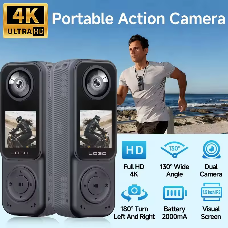Câmera de Ação 4K Wi-Fi