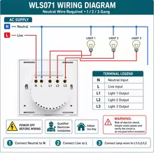Interruptor Inteligente Melery WiFi Touch Thumbnail 3