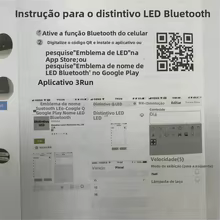 Crachá LED Programável Bluetooth Thumbnail 6