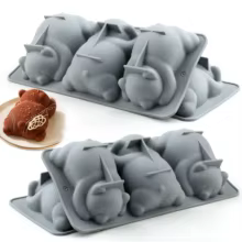 Molde Silicone Urso Adormecido Thumbnail 1
