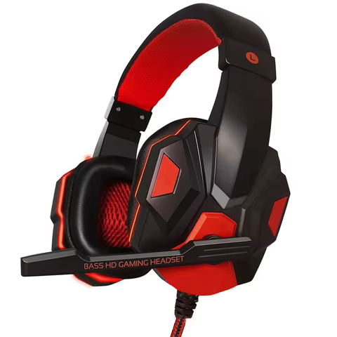 Headset Gamer Fio 3.5mm com Graves