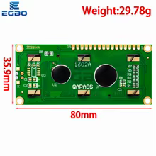 Módulo LCD EGBO LCD1602 I2C Thumbnail 6