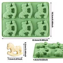 Forma Silicone Cavalo de Troia Thumbnail 2