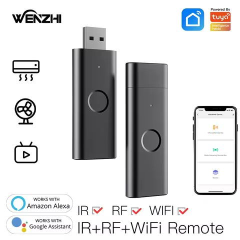 Controle Universal Wifi IR RF USB Tuya