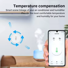 Sensor Zigbee Tuya Temperatura e Umidade Thumbnail 2