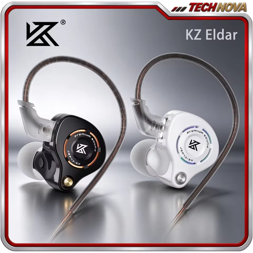 KZ Eldar 1DD Fones de Ouvido HiFi