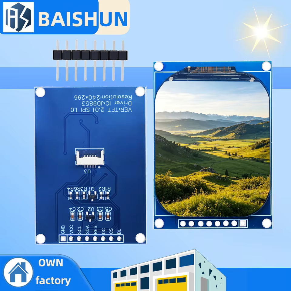 Tela LCD TFT 2.01" Arduino