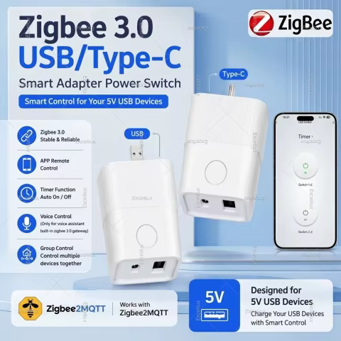 Adaptador Zigbee USB Inteligente