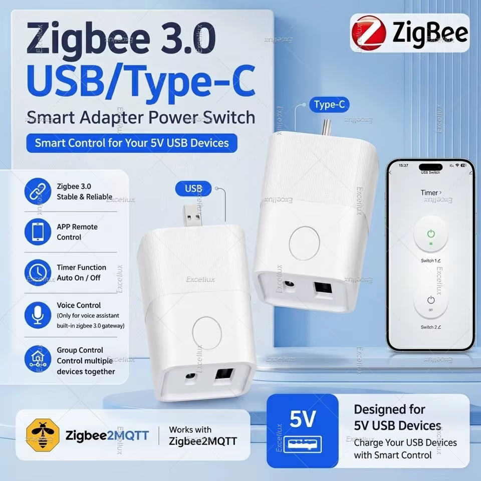 Adaptador Zigbee USB Inteligente