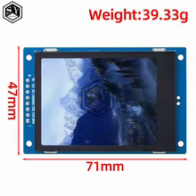 Módulo TFT LCD 320x480 SPI ST7796S Thumbnail 1