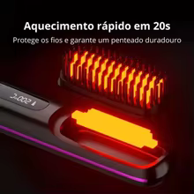 Escova Sem Fio Alisadora Portátil Thumbnail 2