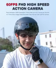 Capacete Smart com Câmera HD Thumbnail 2