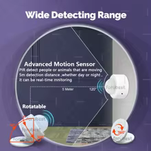 Sensor de Movimento Zigbee PIR Forubest Thumbnail 3