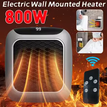Aquecedor de Parede 800W com Controle Remoto Thumbnail 3