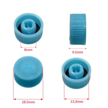 Tampas de Válvula AC Automotivo 4pcs Thumbnail 2