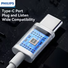 Fones de Ouvido Philips Tipo C HiFi Thumbnail 6