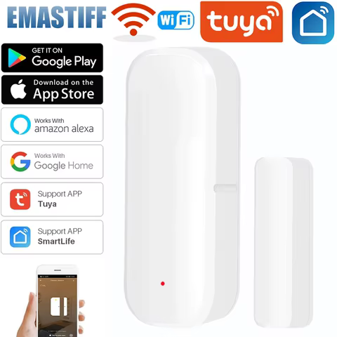 Sensor de Porta Inteligente Tuya