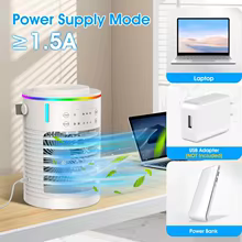 Ventilador Portátil 4 em 1 Thumbnail 6