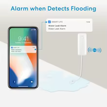 Sensor de Água Inteligente Wi-Fi Tuya Thumbnail 2