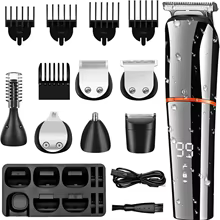 Kemei 5898 Trimmer Elétrico 11 em 1 Thumbnail 3